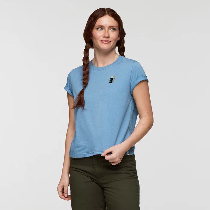 T-shirt Damski Cotopaxi Bloom T-Shirt, Fjord