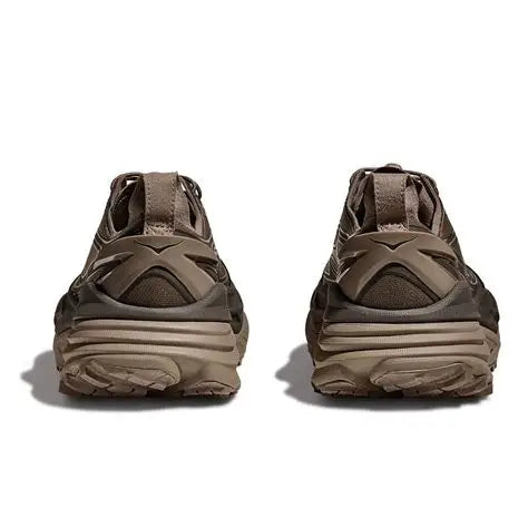 Hoka, Sneakersy Stinson One7, brązowe