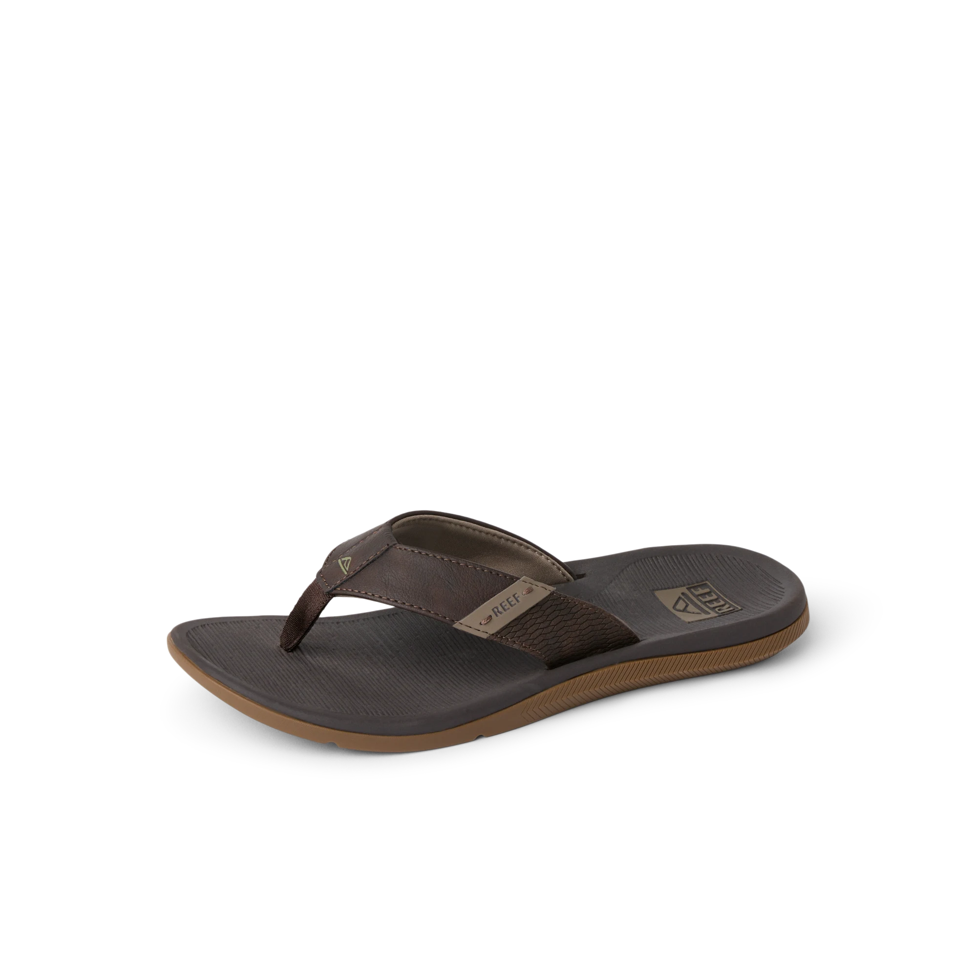 Klapki Męskie REEF Santa Ana, Brown