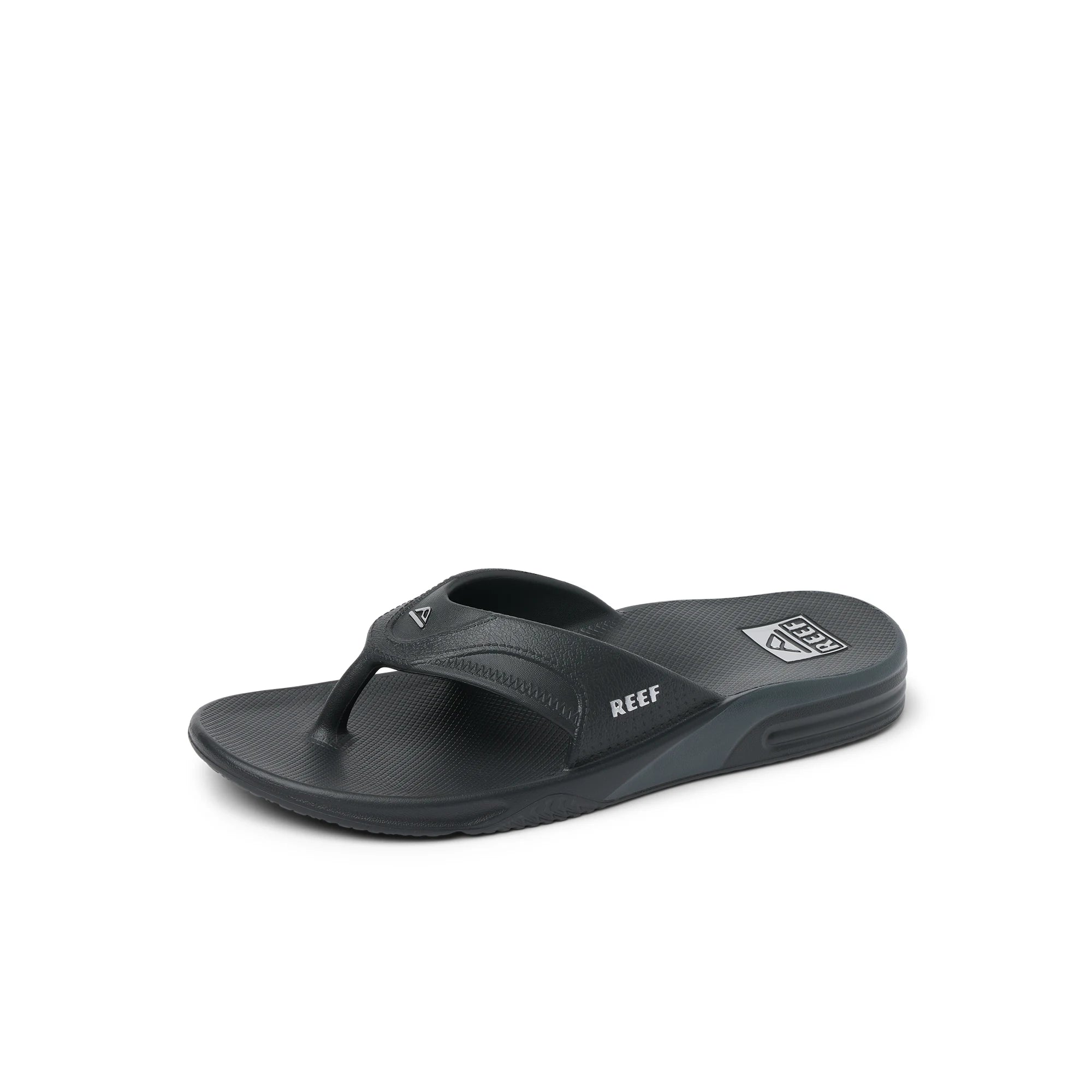 Klapki Męskie Fanning H20, Black/Silver
