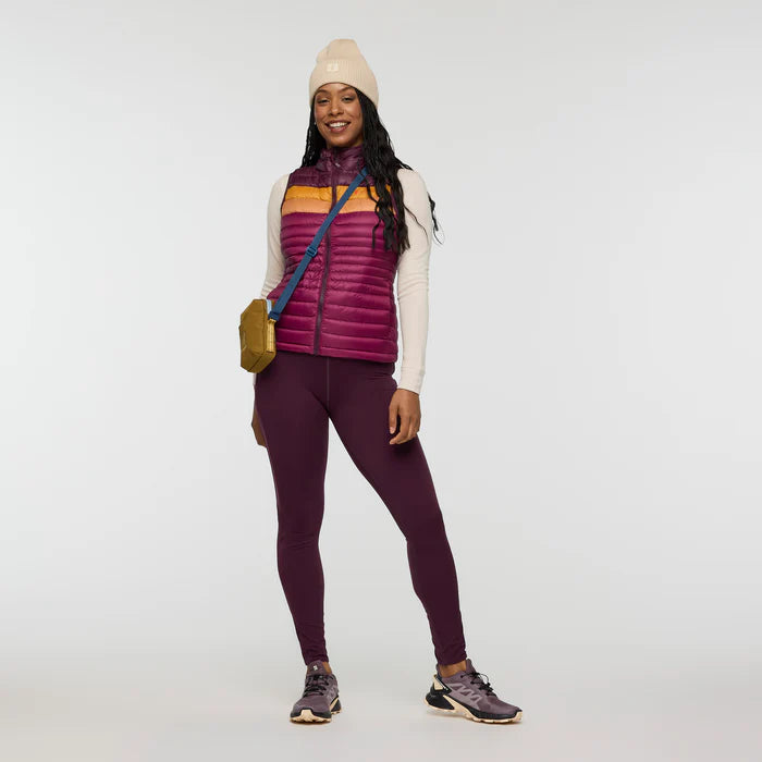 Kamizelka damska Fuego Down Vest, Blackberry and Jam