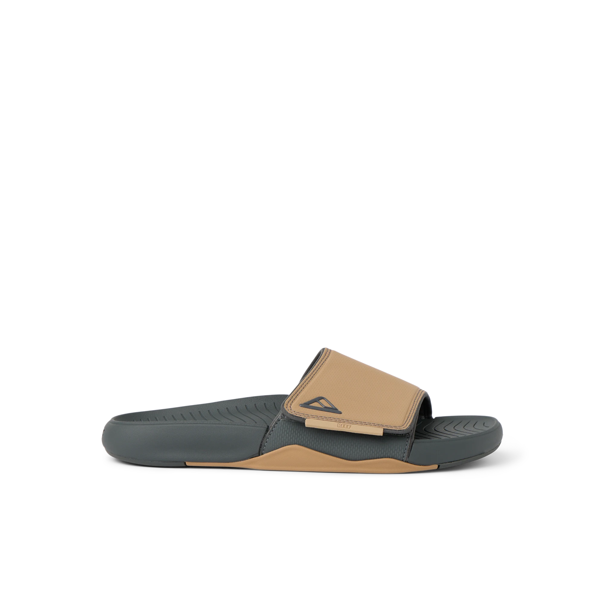 Klapki Męskie Phantom Slab, Black/Tan