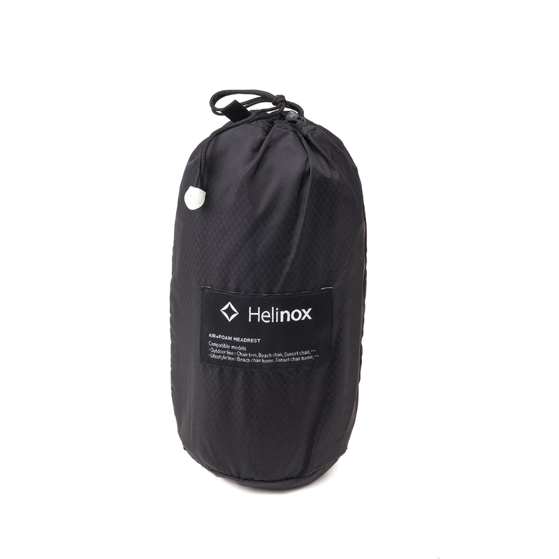 Poduszka do krzesła Helinox,Air+Foam Headrest Upgrade, Black