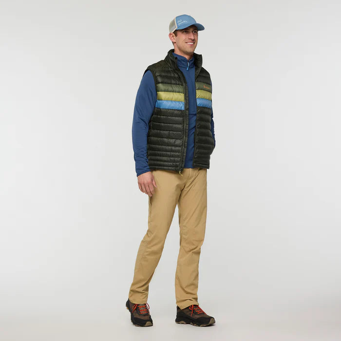 Kamizelka Męska  Fuego Down Vest, Woods Stripes