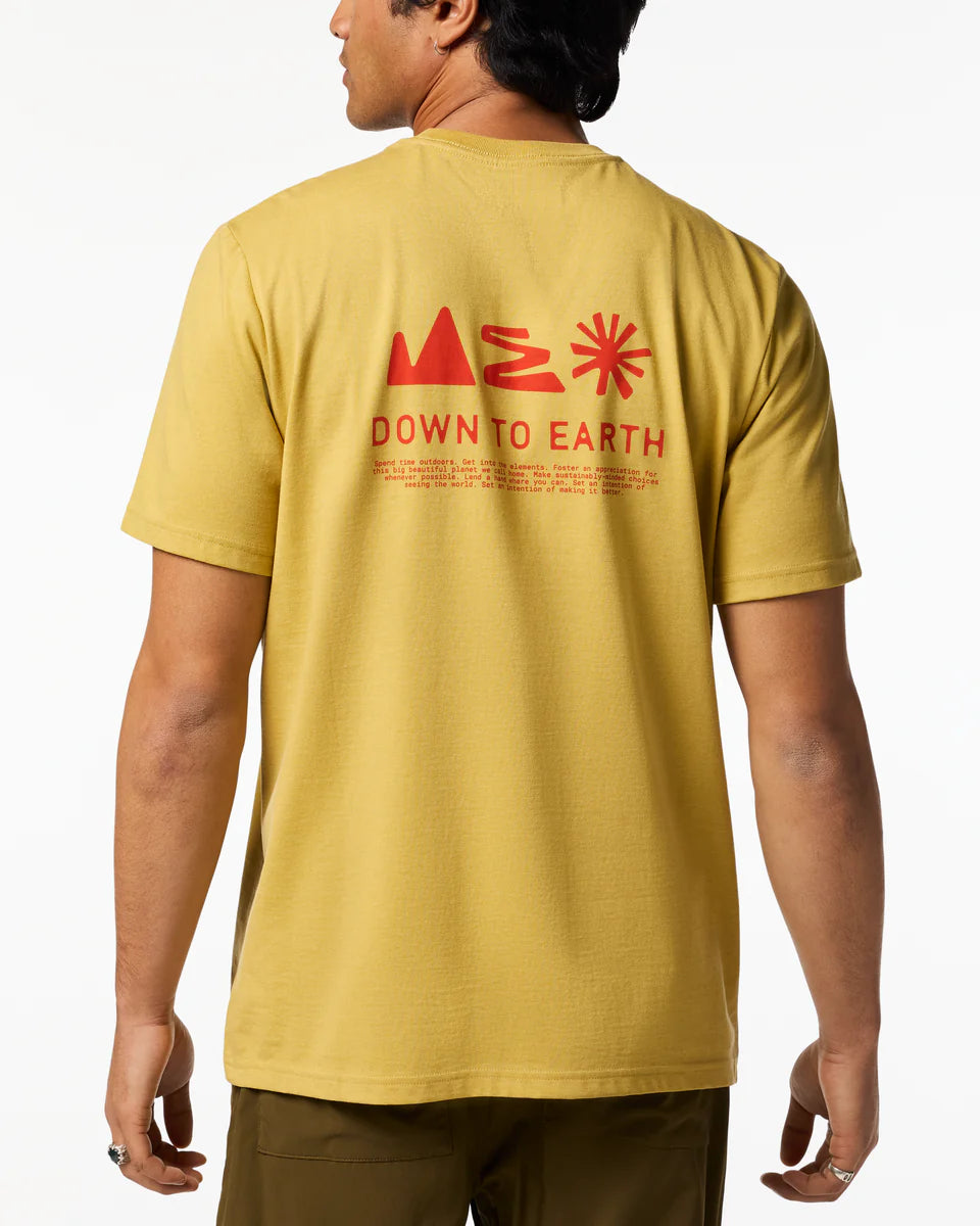 Koszulka Męska Mountain Magic T-Shirt, Husk