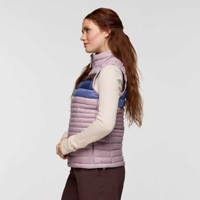 Kamizelka damska Fuego Down Vest, Quartz Stripes