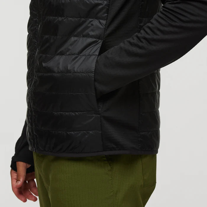 Kurtka Męska Hybrydowa Capa Hybrid Insulated Hooded Jacket, Cotopaxi Black