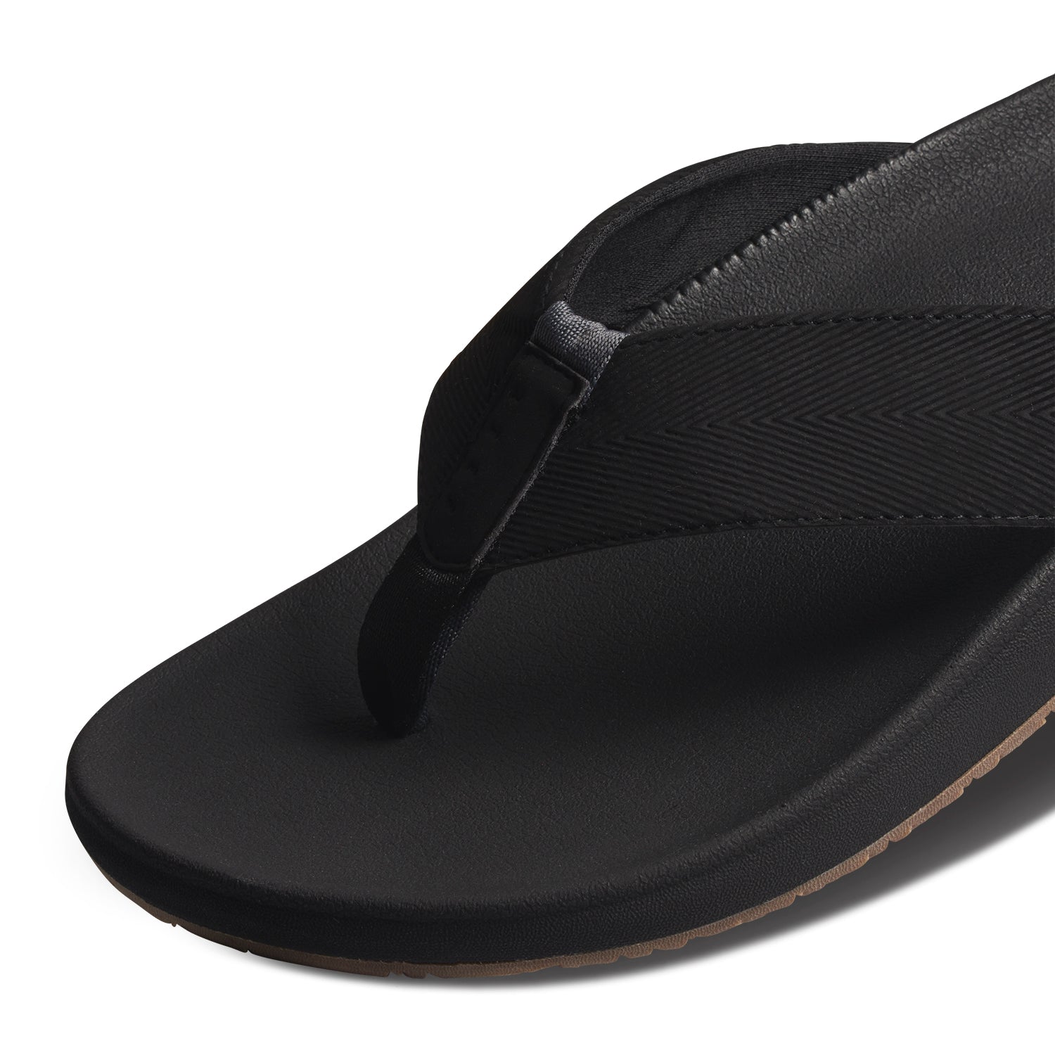 Klapki Męskie The Raglan, Black/Gum