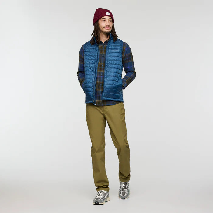 Koszula Męska Quedo Flannel Shirt,  Deep Sea Plaid