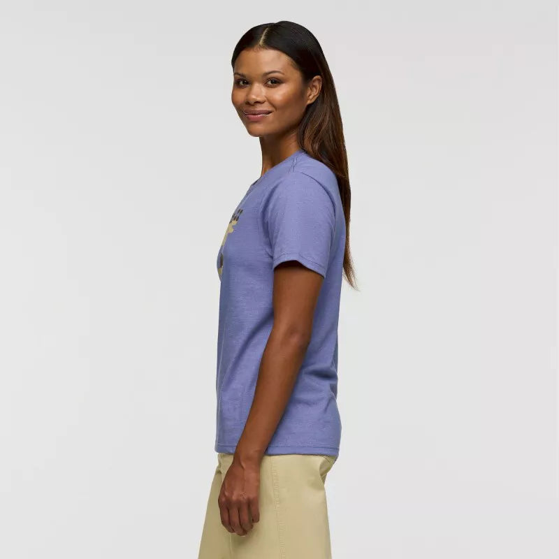 T-shirt Damski Sunrise Lake T-Shirt, Blue Smoke