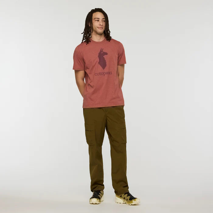 T-Shirt Męski Cotopaxi Llama,  Nutmeg