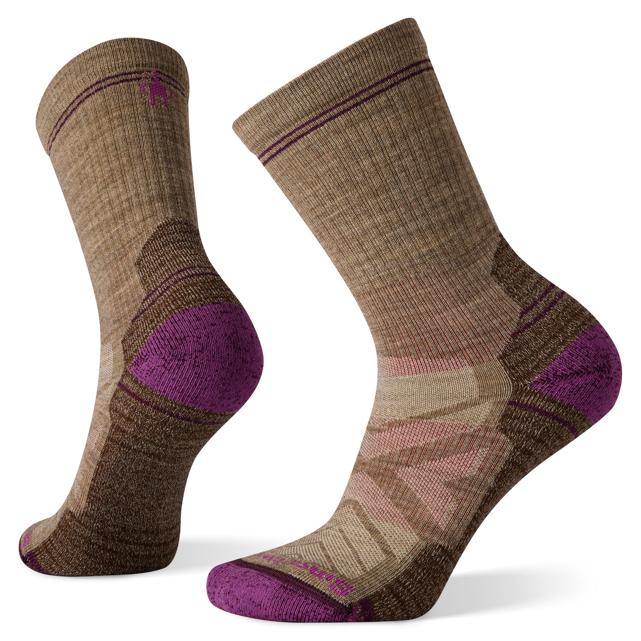 Skarpety Damskie Hike Light Cushion Crew Socks, 880 | fossil, S