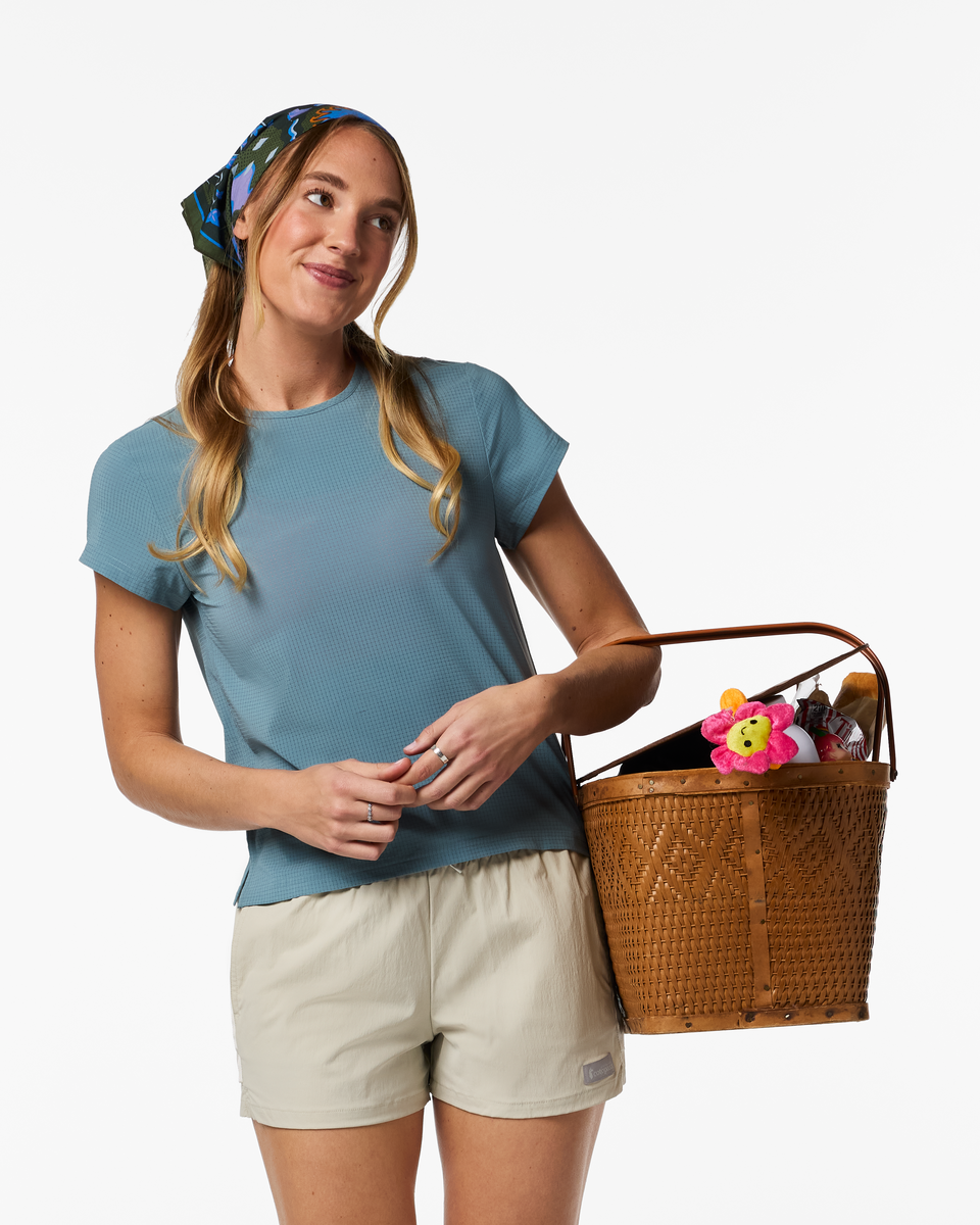 T-Shirt Damski Pulso Tech T-Shirt, Everglade