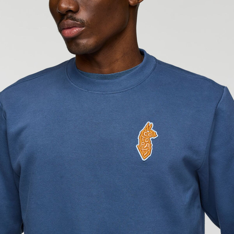 Bluza Męska Lava Llama Crew Sweatshirt, Deep Sea