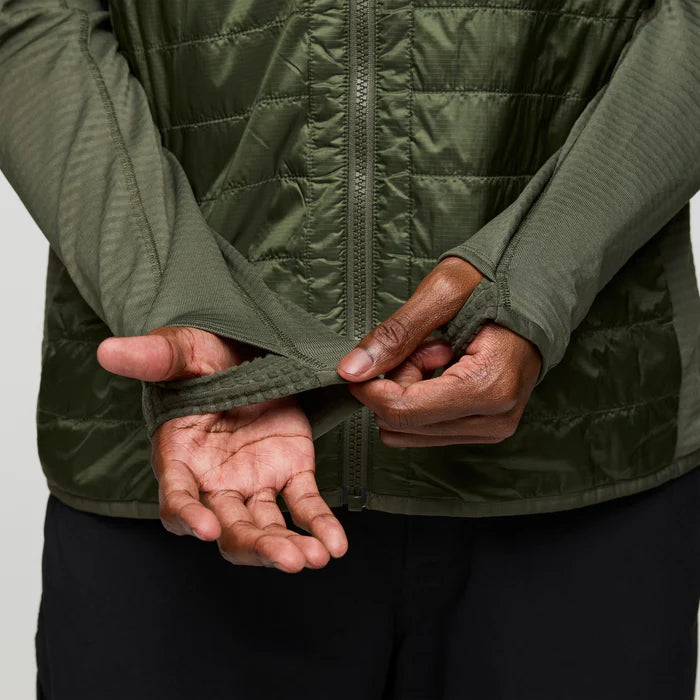 Kurtka Męska Hybrydowa Capa Hybrid Insulated Hooded Jacket, Fatigue
