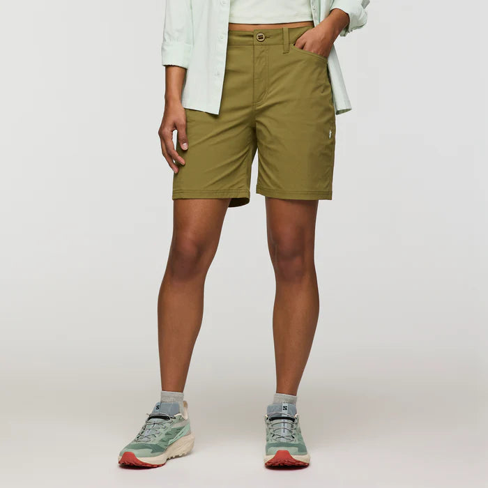 Szorty Damskie Coraje Tech Short, Moss