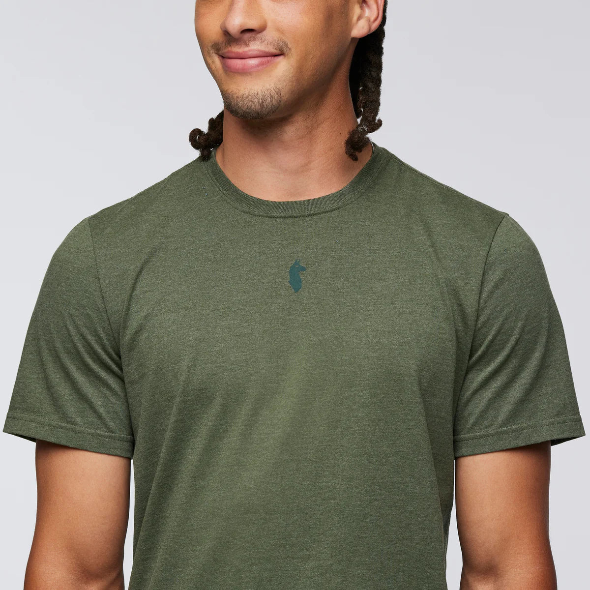 Koszulka Męska Llama Icon T-Shirt, Fatigue