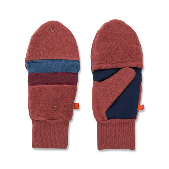 Rękawiczki Uniseks Teca Fleece Glitten, Nutmeg