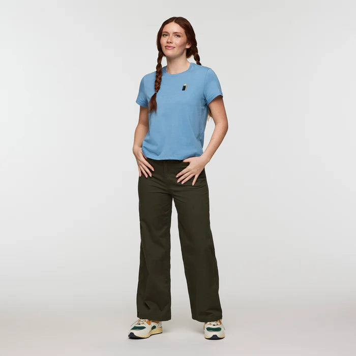 T-shirt Damski Cotopaxi Bloom T-Shirt, Fjord