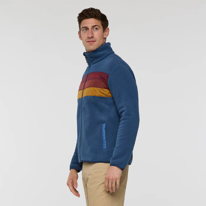 Męski Polar Teca Fleece Full-Zip Jacket,  Cecret Lake
