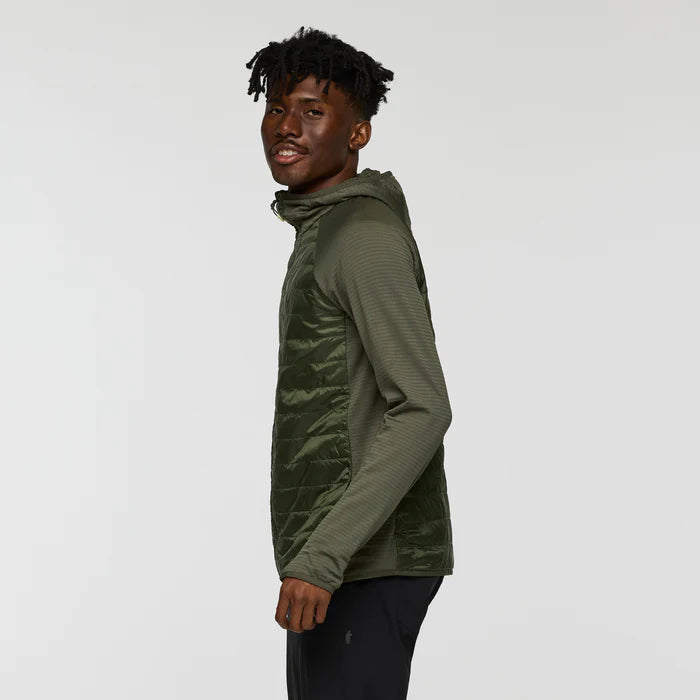 Kurtka Męska Hybrydowa Capa Hybrid Insulated Hooded Jacket, Fatigue