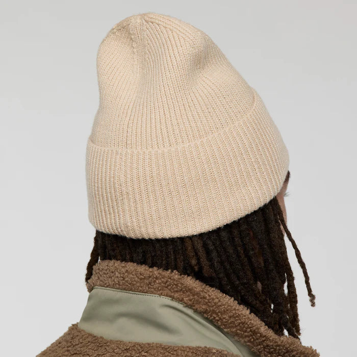 Czapka Zimowa Uniseks, Knit Cuff Beanie, Cream