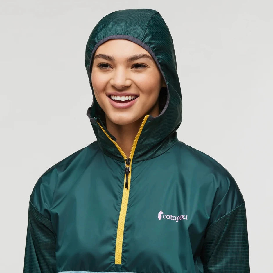 Kurtka Damska Teca Half-Zip Windbreaker, Super Food