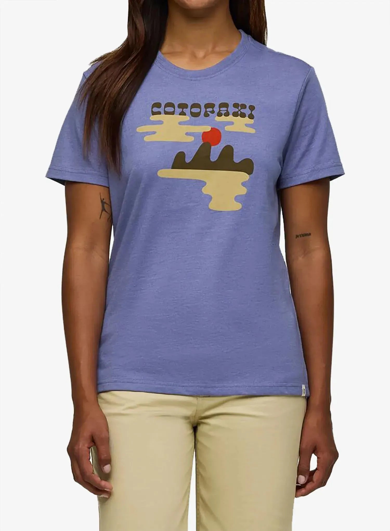 T-shirt Damski Sunrise Lake T-Shirt, Blue Smoke