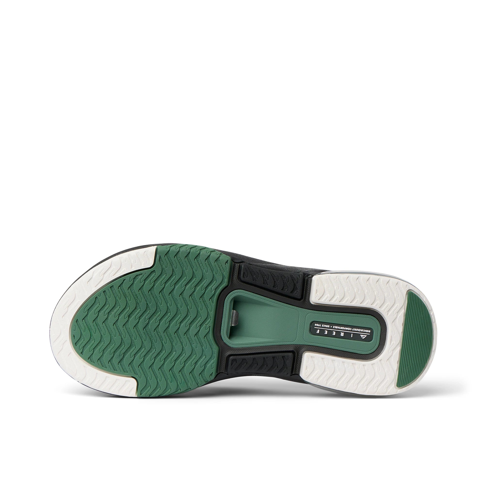 Klapki Męskie Fanning + White/Black/Green