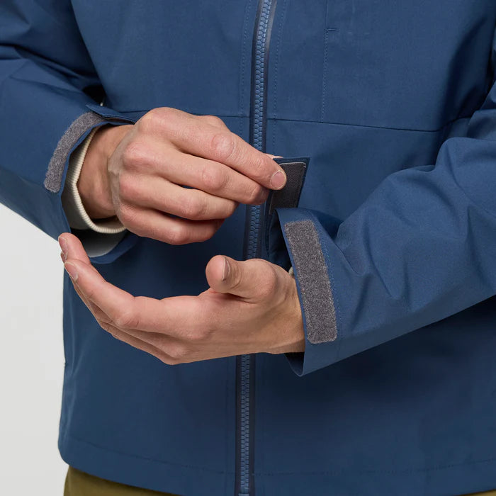 Kurtka Męska Przeciwdeszczowa Cielo Rain Jacket, Deep Sea