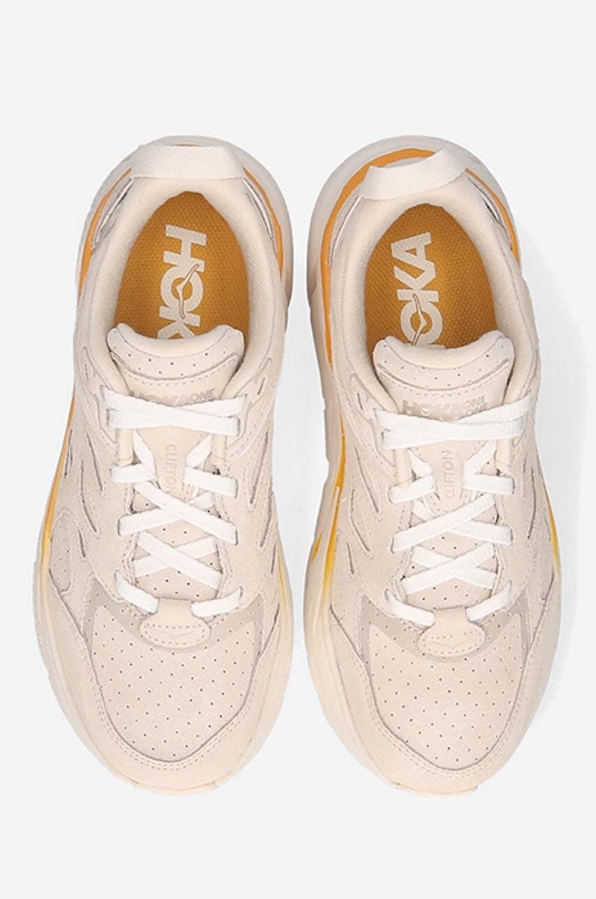 HOKA SU'S Clifton L Suede