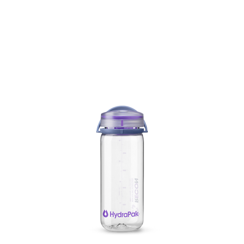 Hydrapak, Butelka sportowa Recon 500ml, przeźroczysto - fioletowa