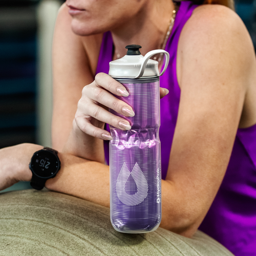 Hydrapak, Butelka Polar Sport Pulse 700ml, fioletowa