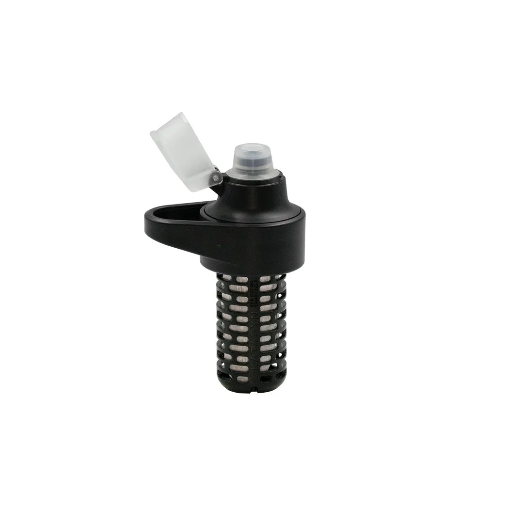 Butelka filtrująca z aktywnym węglem, Katadyn BeFree Filter AC 1.0 L, black