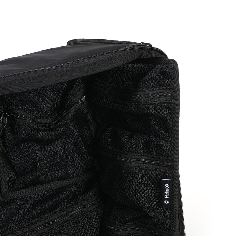 Zestaw organizerów - praktyczne etui z siatki,Black