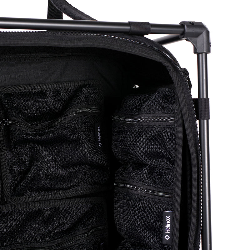 Zestaw organizerów - praktyczne etui z siatki,Black