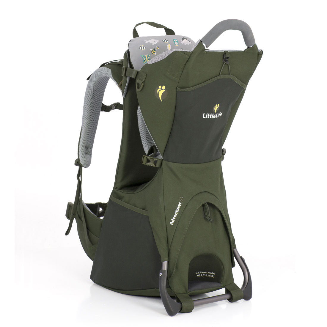 Nosidełko turystyczne dla dziecka, Adventurer S2 Child Carrier, Blue
