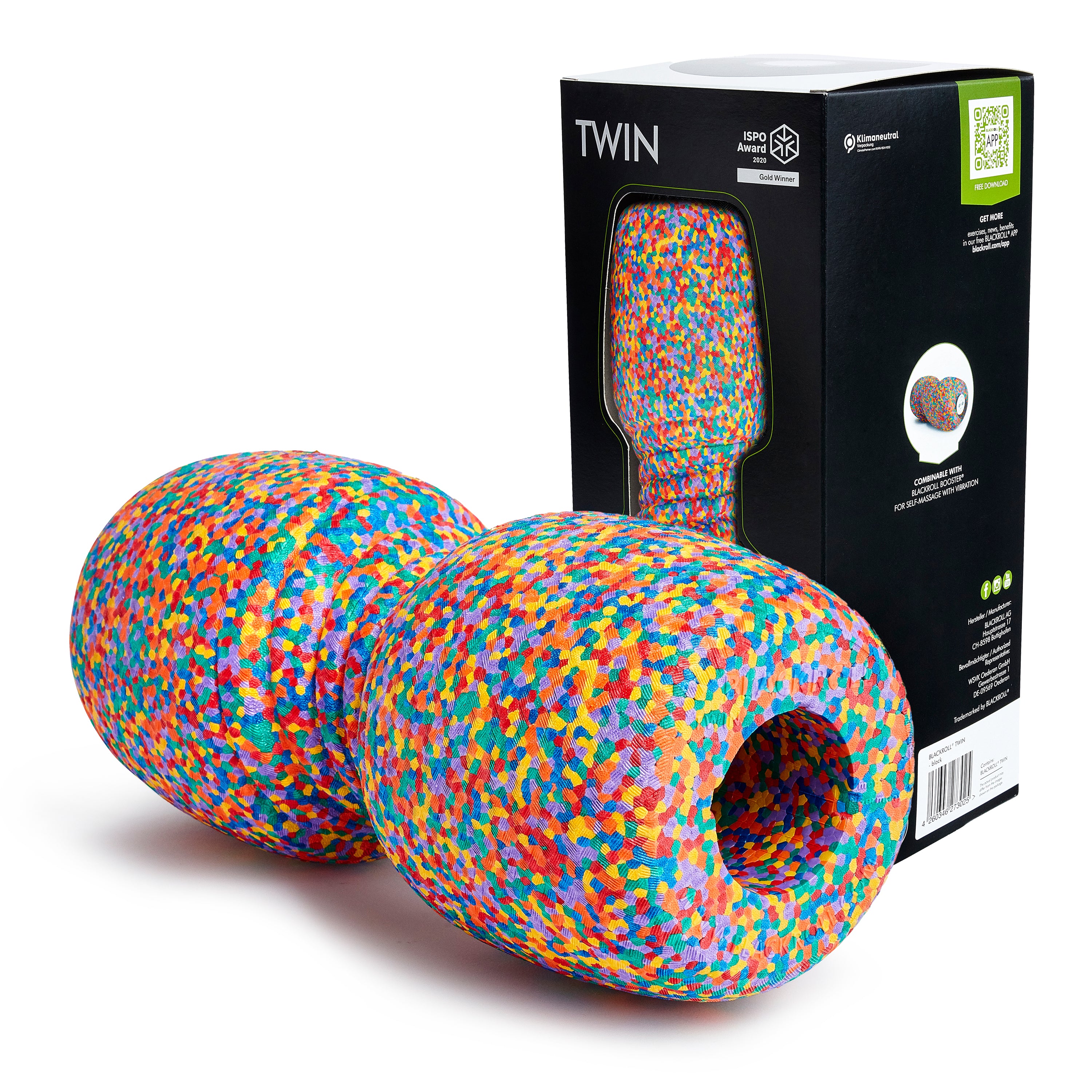 BLACKROLL Wałek, roller do masażu Twin
