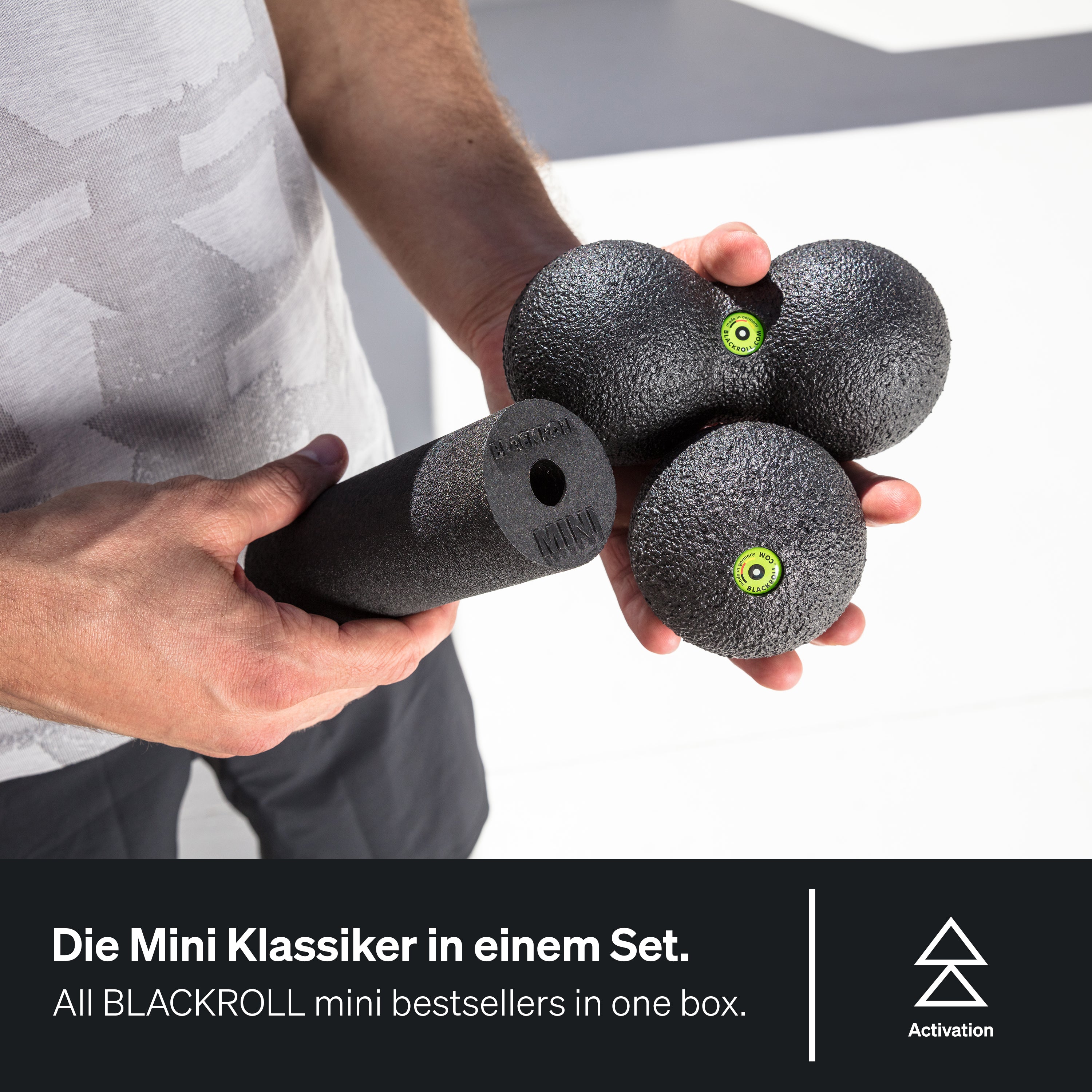 BLACKROLL Zestaw do masażu Blackbox Mini