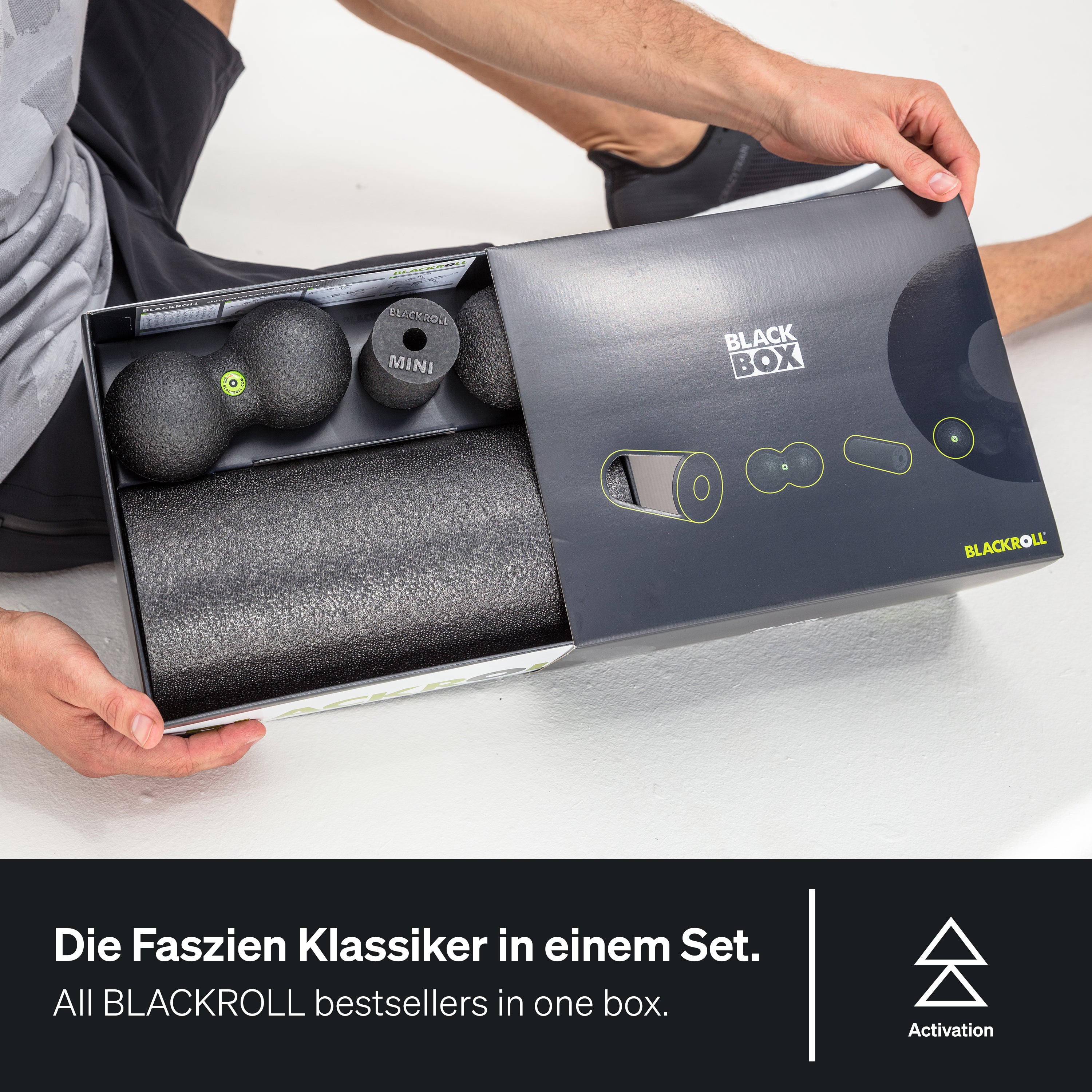 BLACKROLL Zestaw do masażu Blackbox Standard
