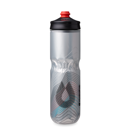 Hydrapak,  Butelka Polar Surge Ascent 700ml, srebrna