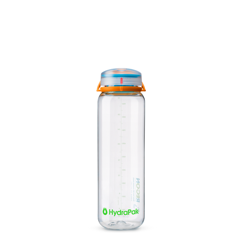 Hydrapak, Butelka sportowa Recon 1L, pomarańczowo - niebieska