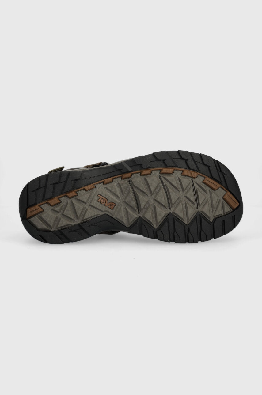 Teva, Męskie Sandały Omnium 2 Leather, brązowe