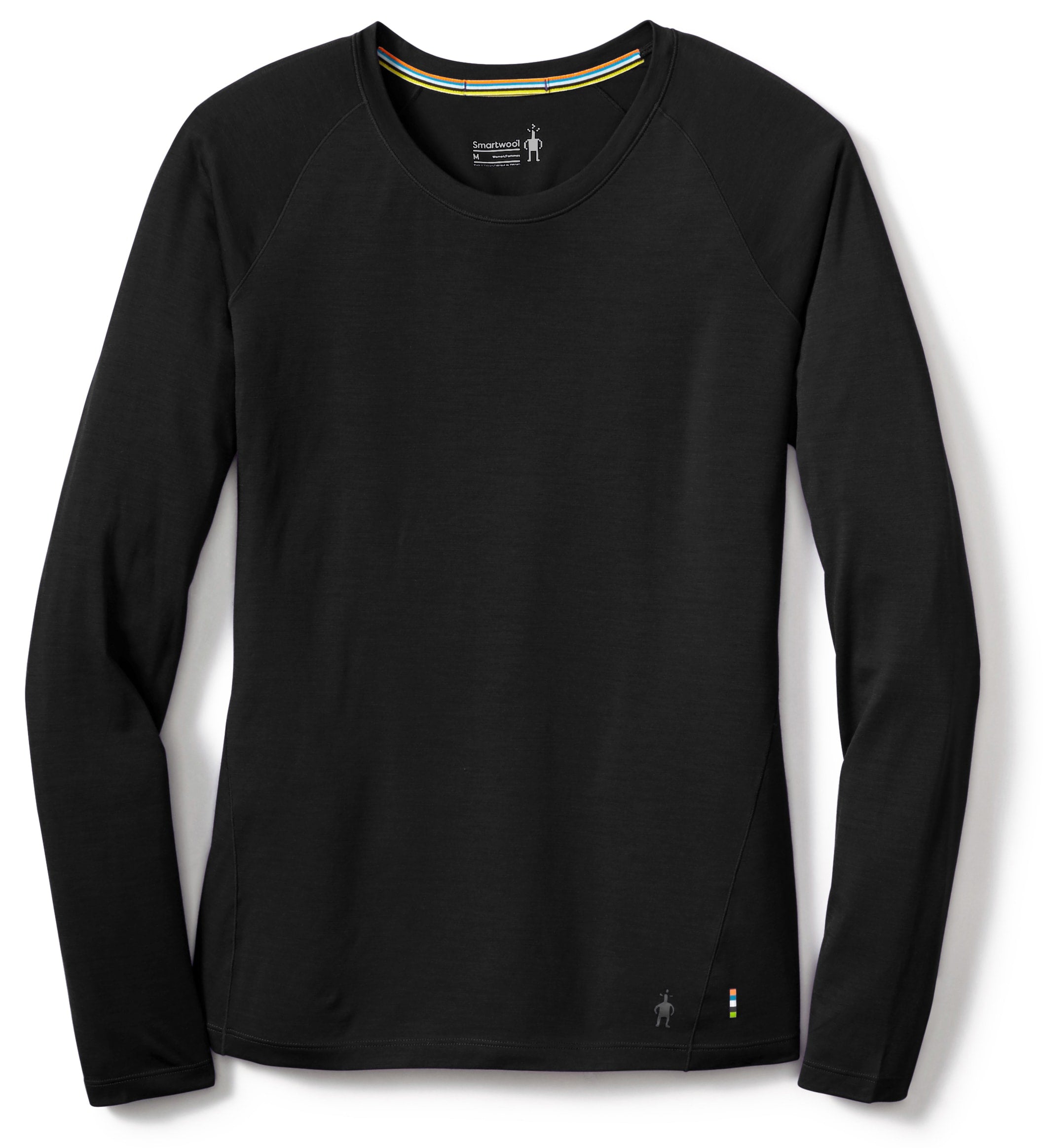 Bluzka z długim rękawem  Damska W'S Classic All-Season Merino Base Layer Crew Boxed, 001 | black, XS