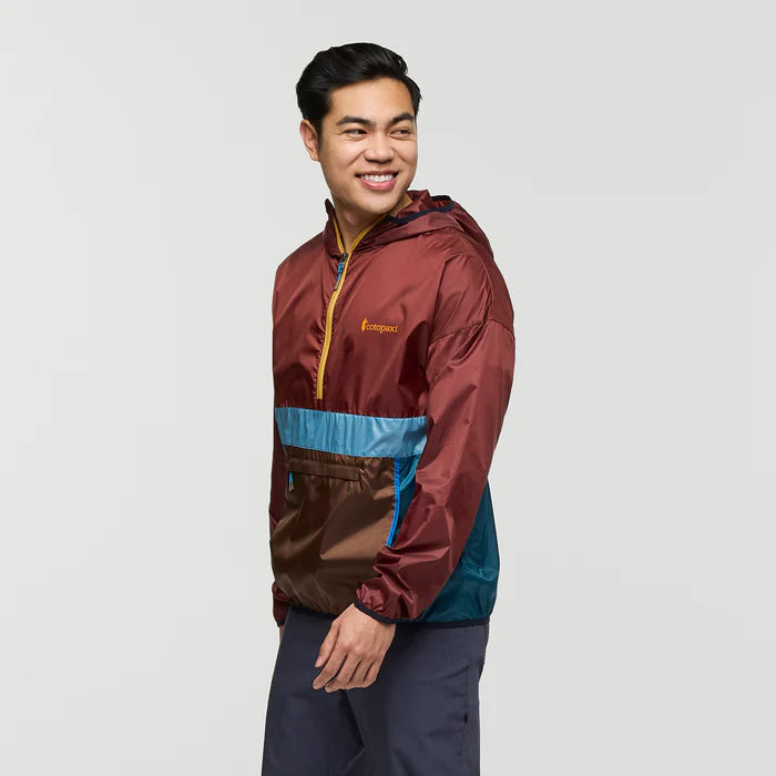 Kurtka Męska Wiatrówka Teca Half-Zip Windbreaker,  Riverbend