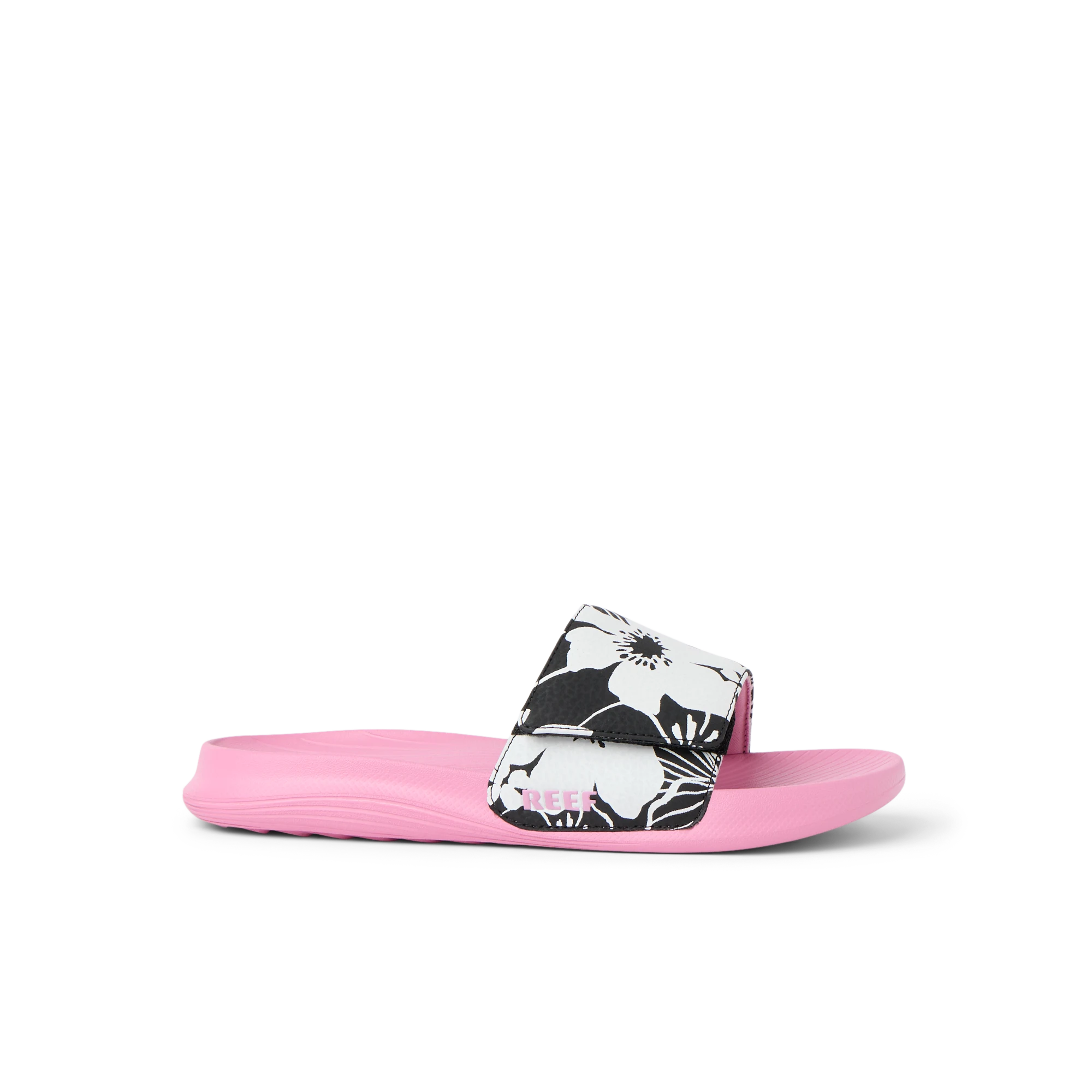 Klapki Dziewczęce Kids Salty Slide, Black/Pink