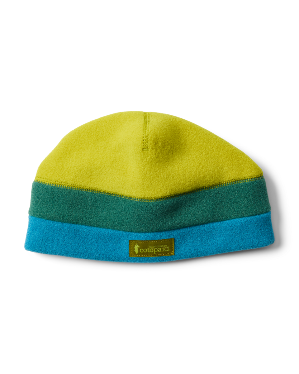 Czapka Teca Fleece Beanie, Citron Stripes