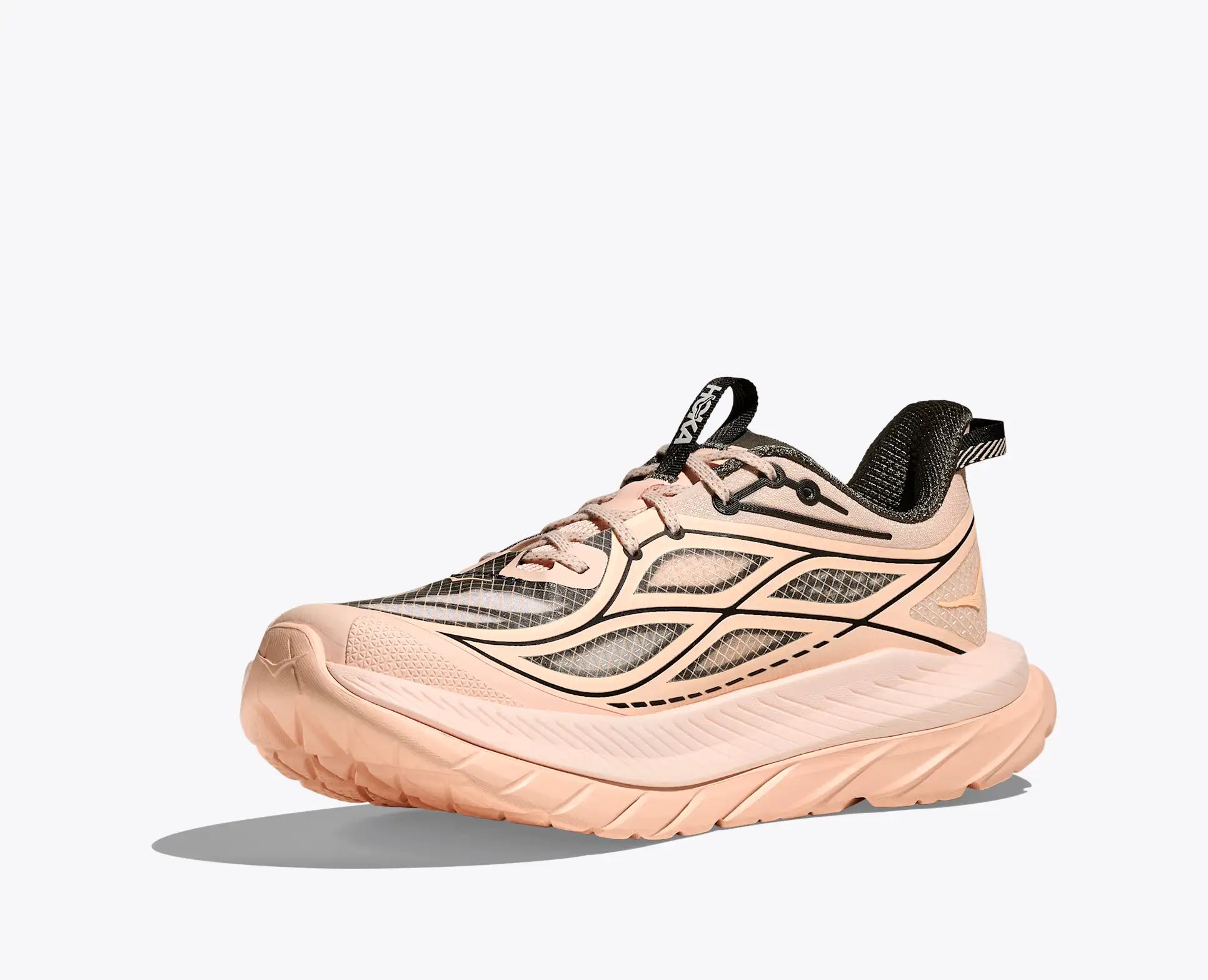 Hoka, Buty Damskie do biegania Mach Remastered, beżowe