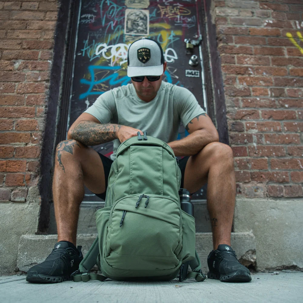 Vertx, plecak EDC z komorą CCW Ready Pack X, zielony