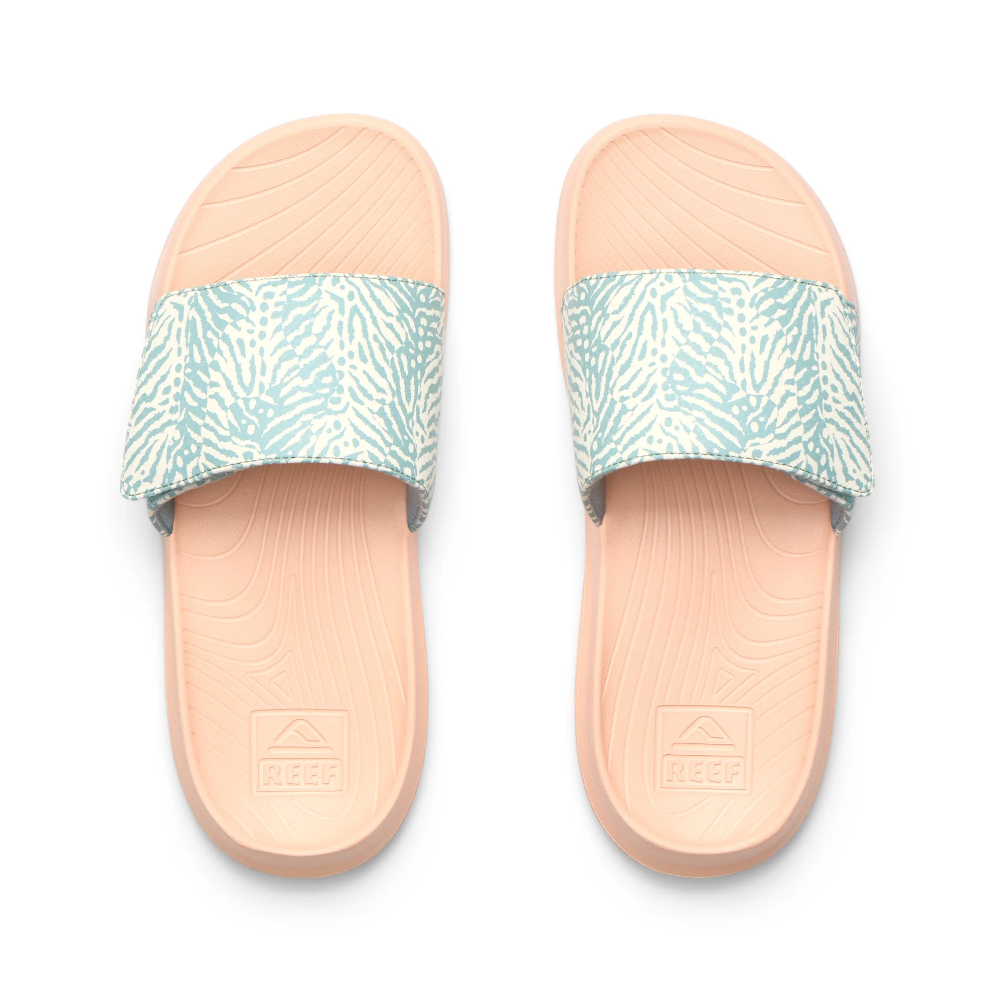 Klapki Dziewczęce Kids Salty Slide, Blue Haze